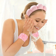 Carica l&#39;immagine nel visualizzatore di Gallery, CERCHIETTO e  POLSINI PER SKINCARE
