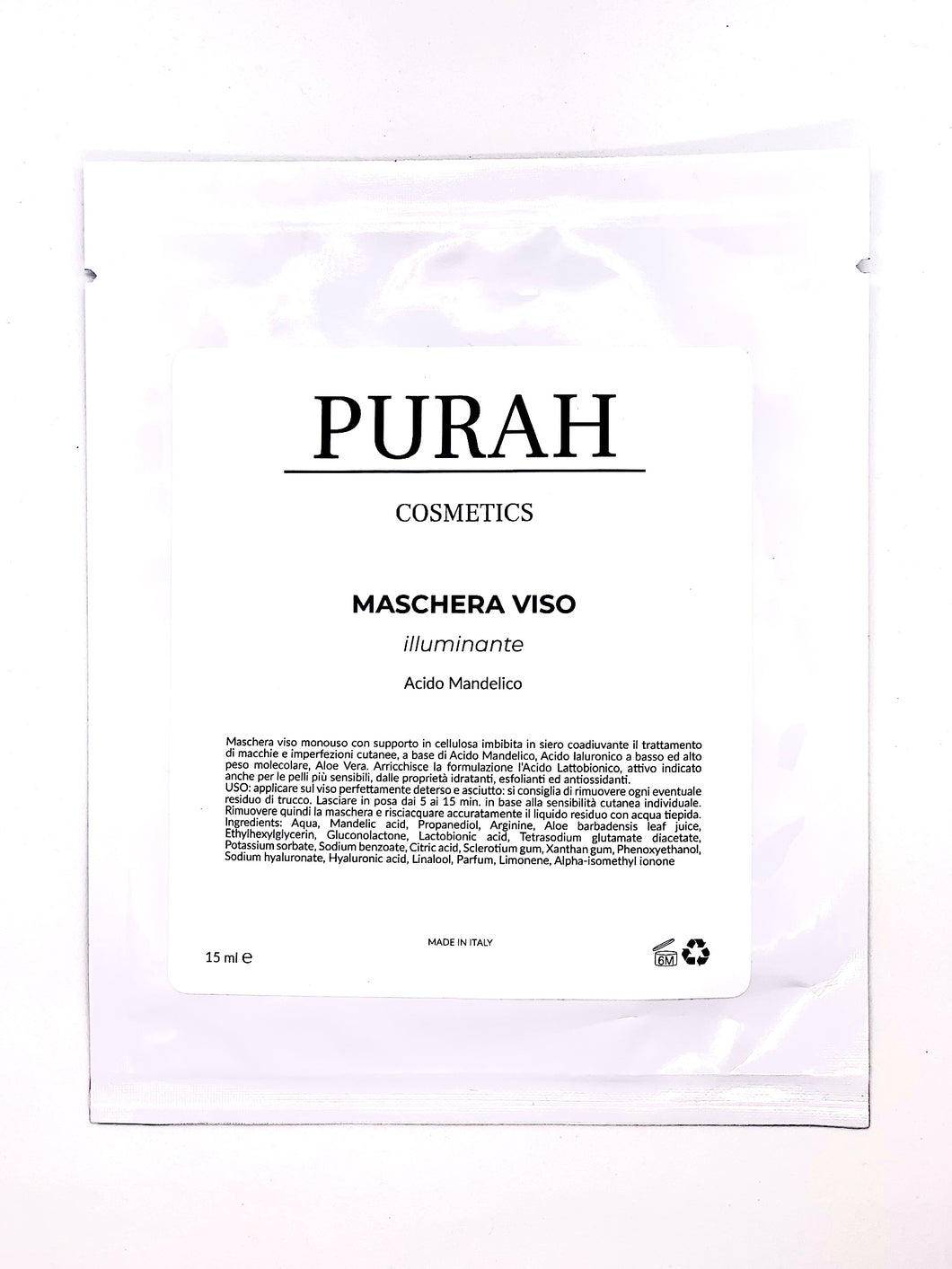MASCHERA VISO ILLUMINANTE